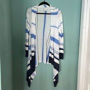 EUC Rachel Zoe open cardigan sweater ~ size Large